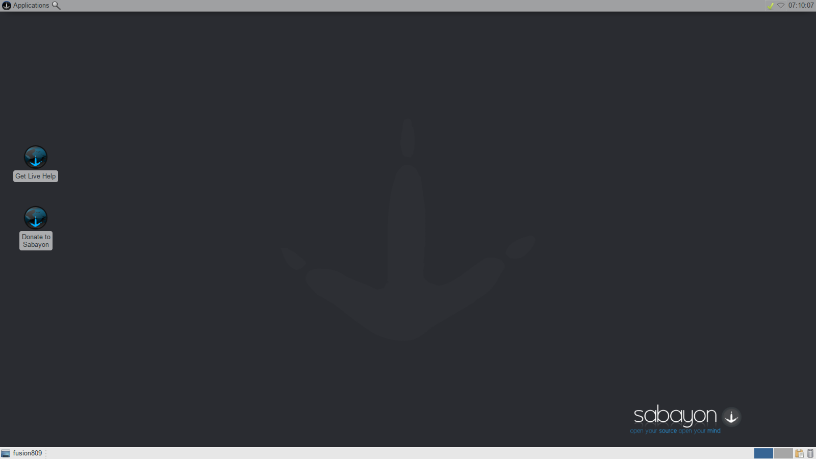 Sabayon Linux Xfce edition
